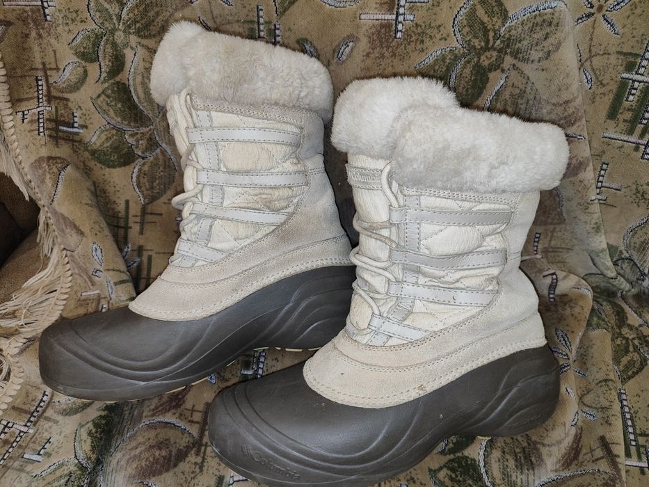 Сапоги Columbia 38.5р 24см сапожки зимние женские