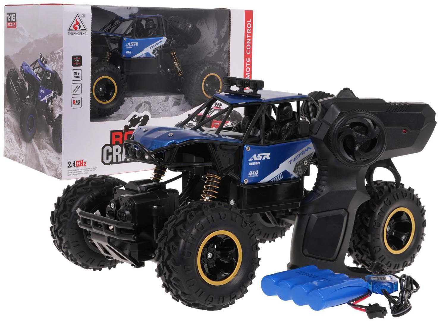 Crawler MONSTER ROCK R/C 1:16 kolory ZRC.2022