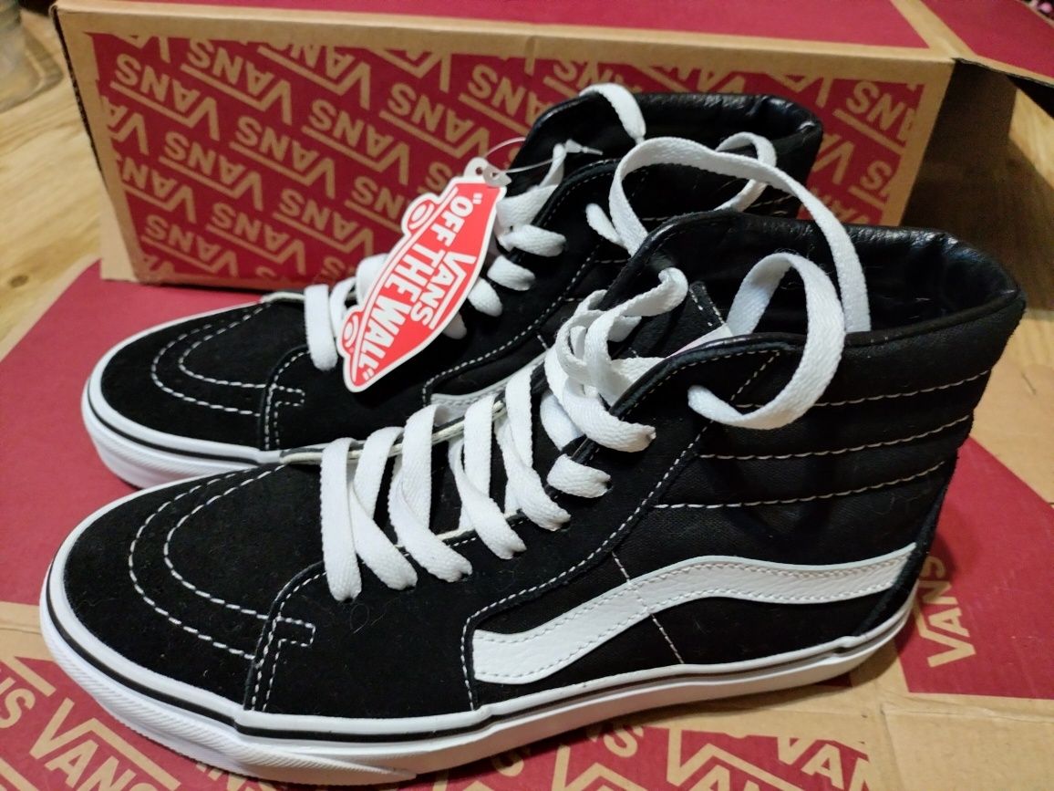 Vans високі кеди кросівкі