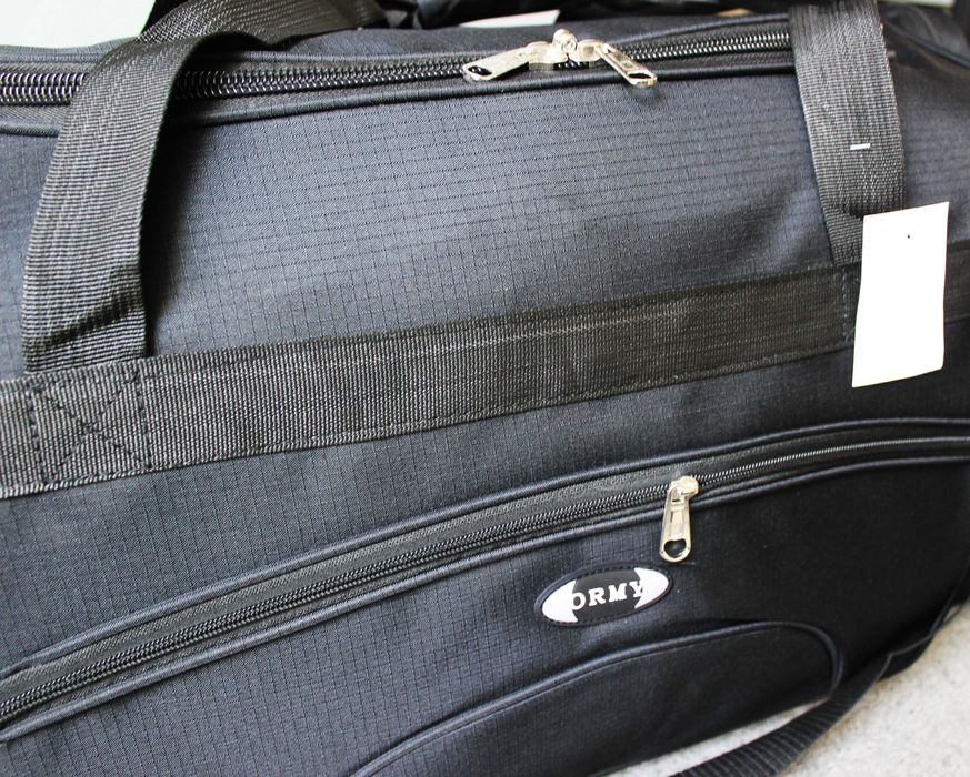 Wielka torba podróżna XXL marki Ormy 90cm Czarna Super cena!