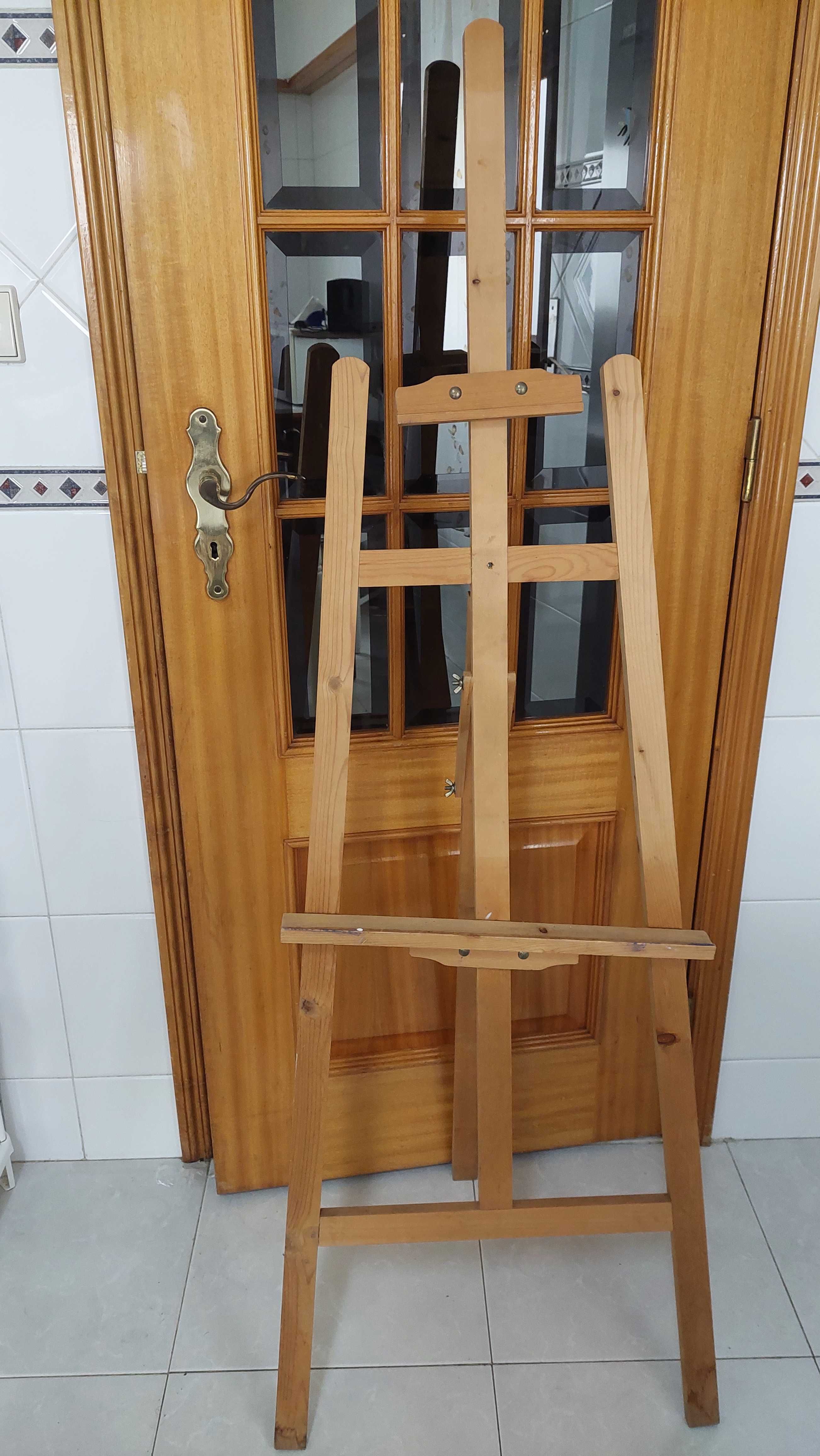 Cavalete + Soprador +Aplicação floral em estanho