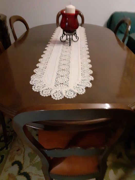 Mesa sala de jantar com 6 cadeiras