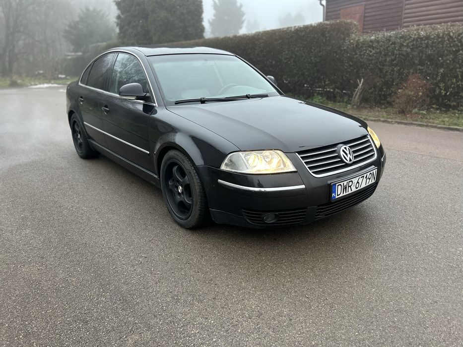 Passat B5FL 2004r 1.9TDI Bardzo Ladny Czarne Skory grzane fotele itd