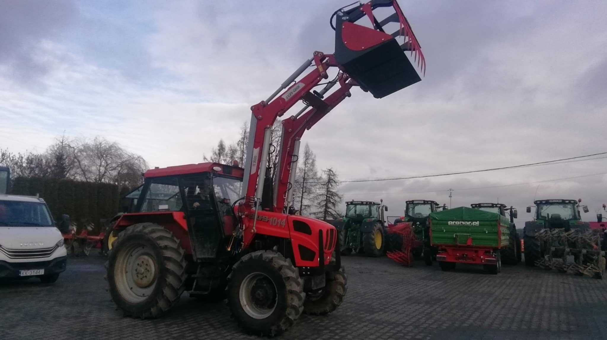 Ładowacz czołowy TUR INTERTECH, do Deutz, JD, MF, MTZ, CASE, NH montaż