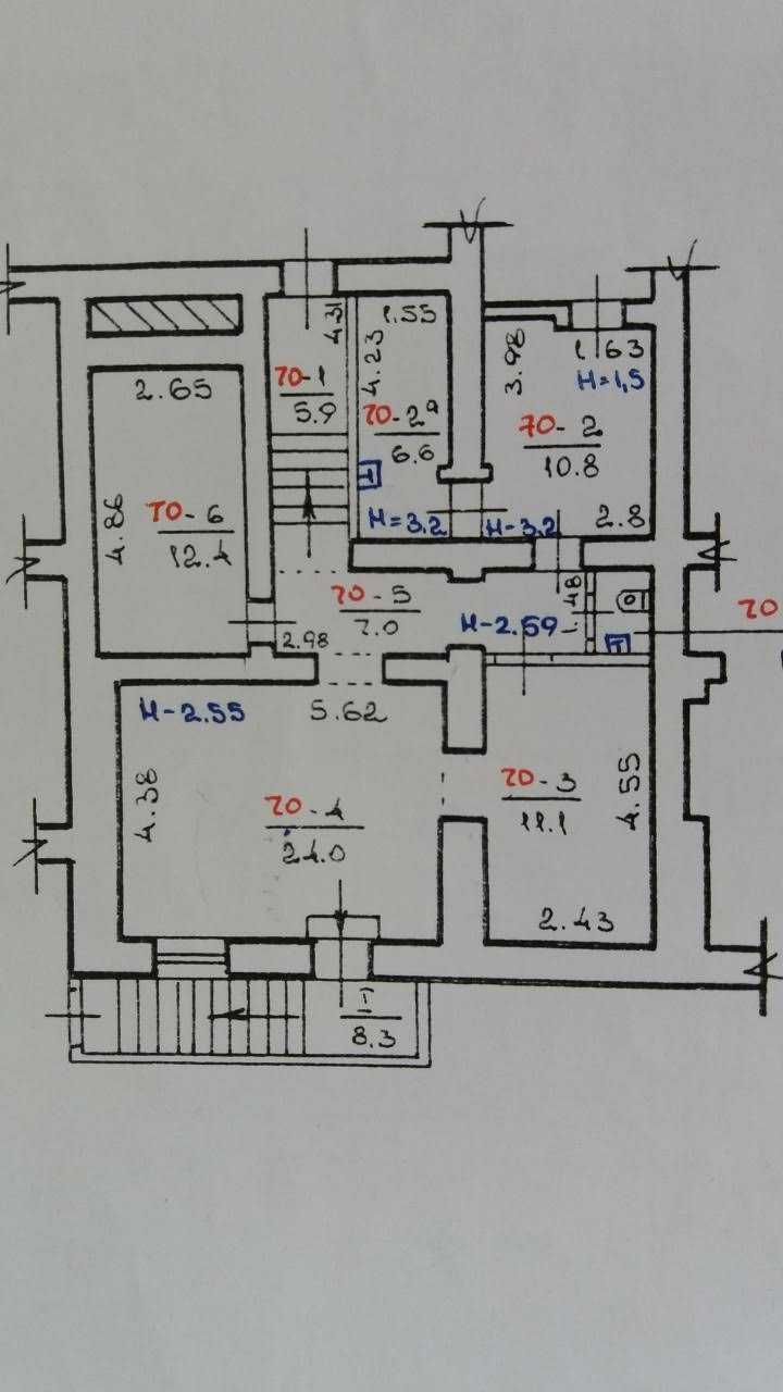 Продам  помещение  90 м2 пр.Героев Харькова  Od5
