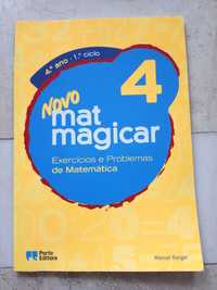 "Mat magicar 4"4º ano Exercícios de Matemática - Porto Editora