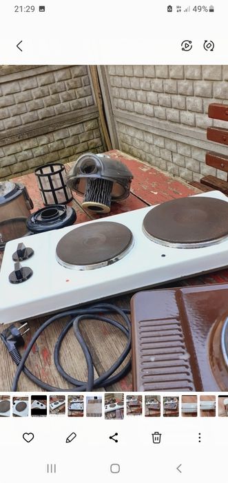 Kuchenki na prąd Polam Farel I inna  z prl cena za 2szt taniej