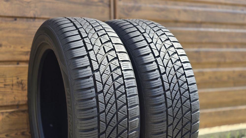 215/55R17 opony Hankook całoroczne. Idealne 7.5mm. Wysyłka montaż.