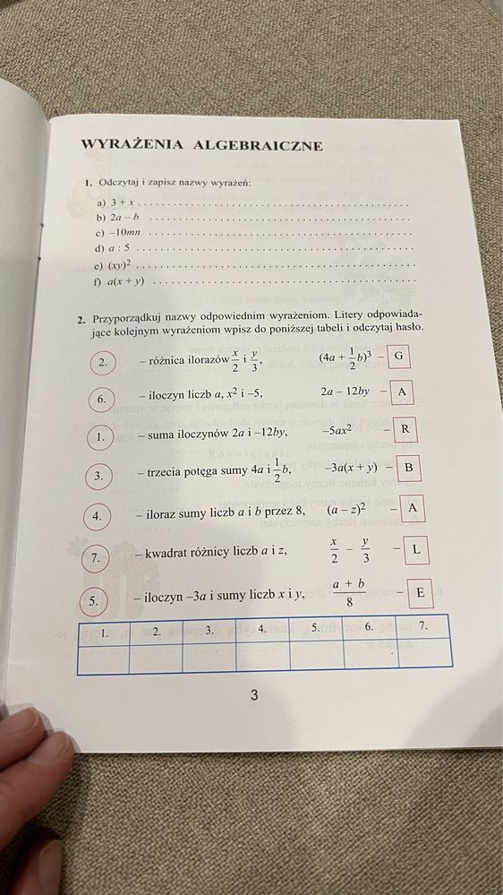 od pitagorasa do euklidesa cwiczenia matematyka kl 1 gimnazjum  kl 7