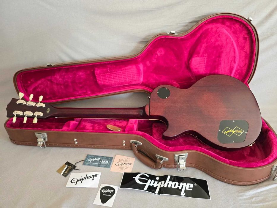 Epiphone Les Paul Standard 1959 Tabacco Burst z główką Gibsona