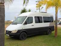 Mercedes Sprinter autocaravana dormitório