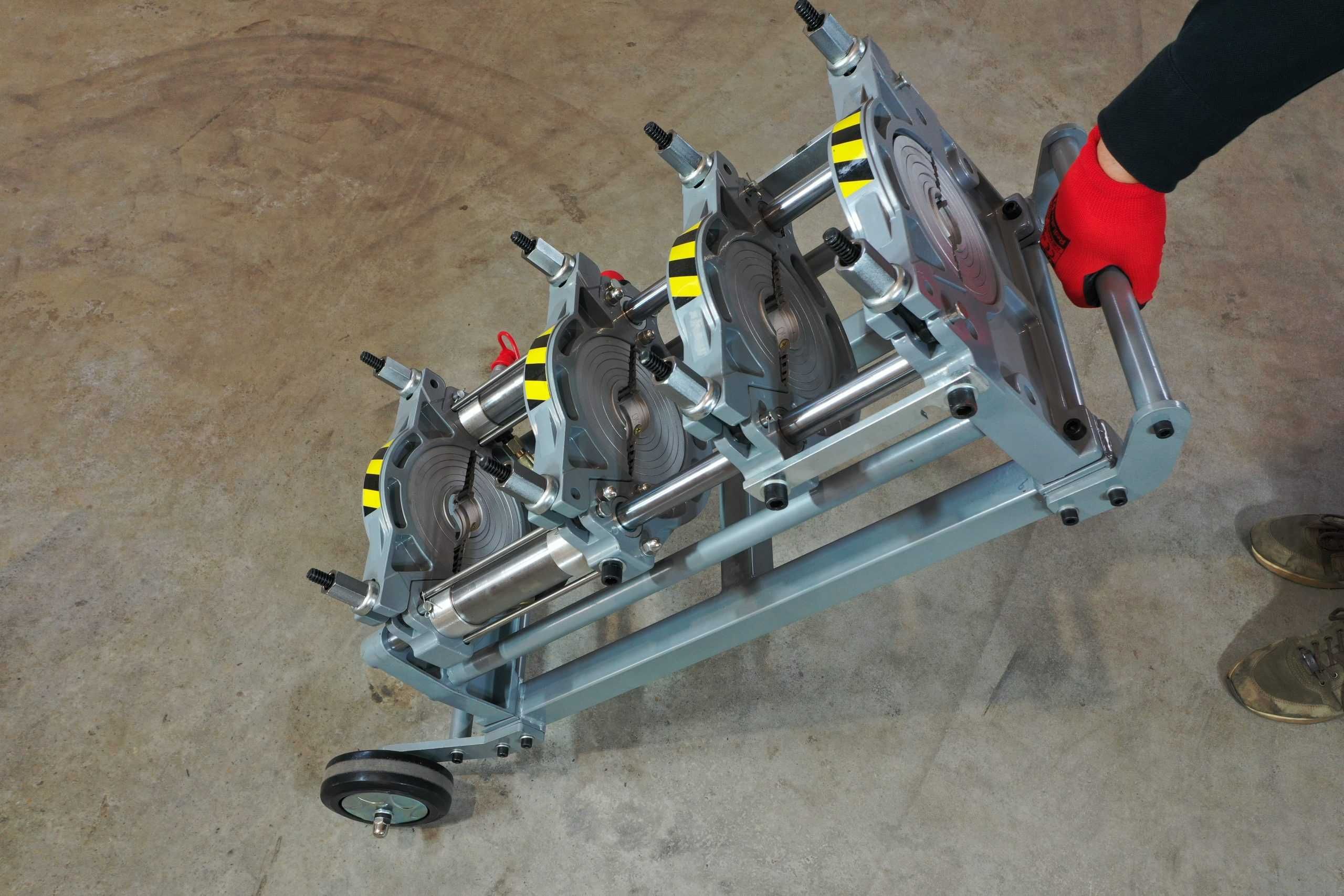 Máquina de soldar topo a topo hidráulica HD-YY 160