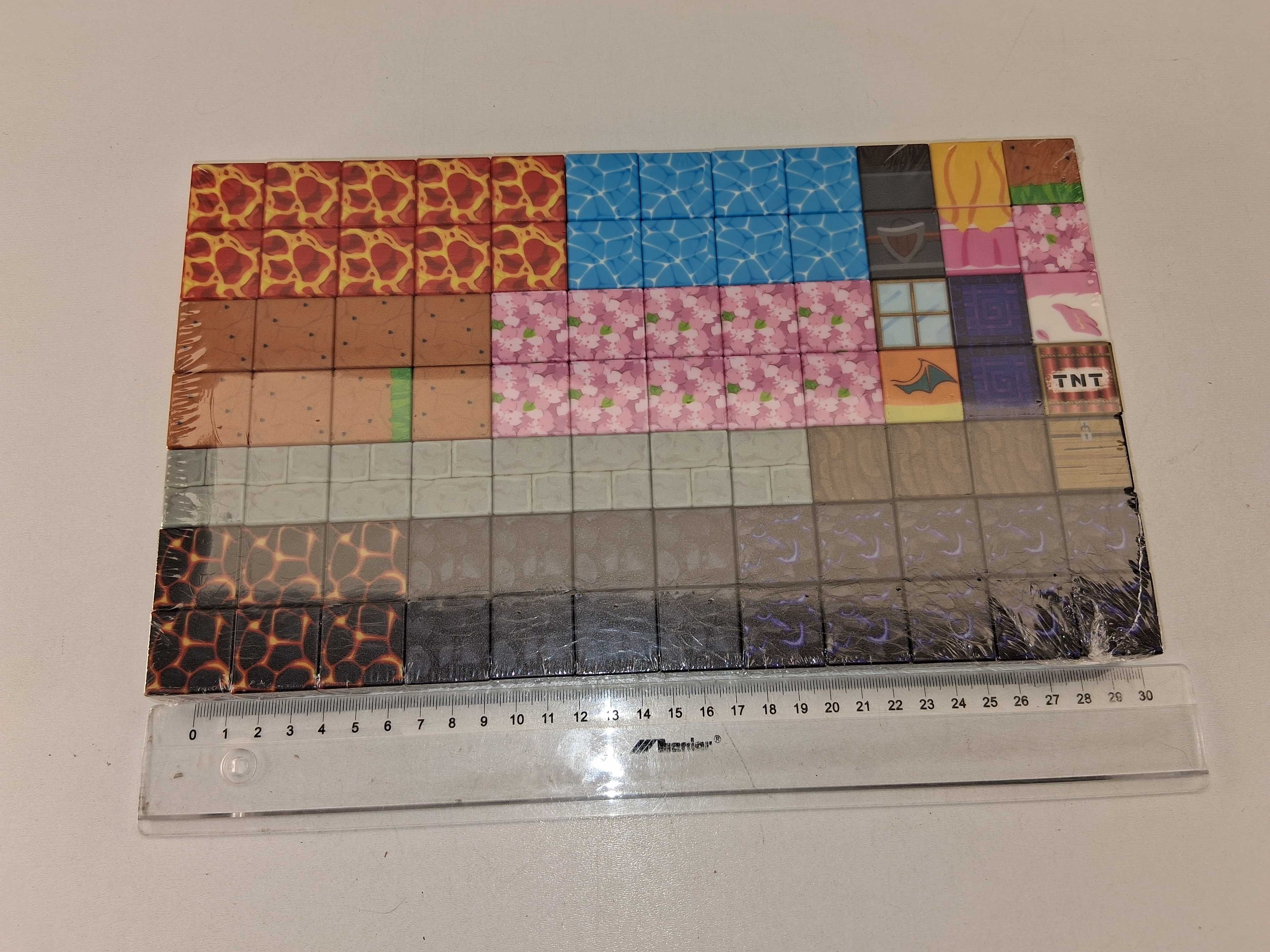 I053 Magnetic Building Cubes Klocki Magnetyczne Minecraft 84 Elementy