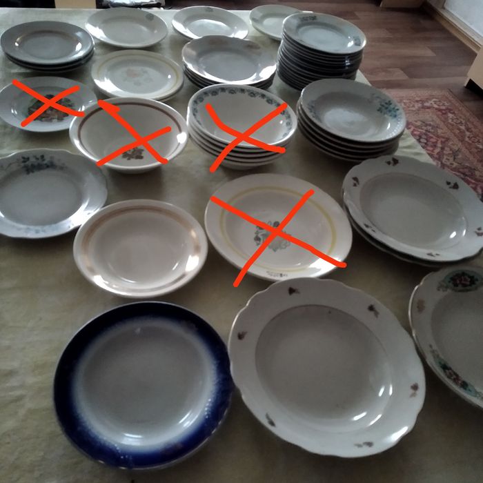 Тарелки времён СССР