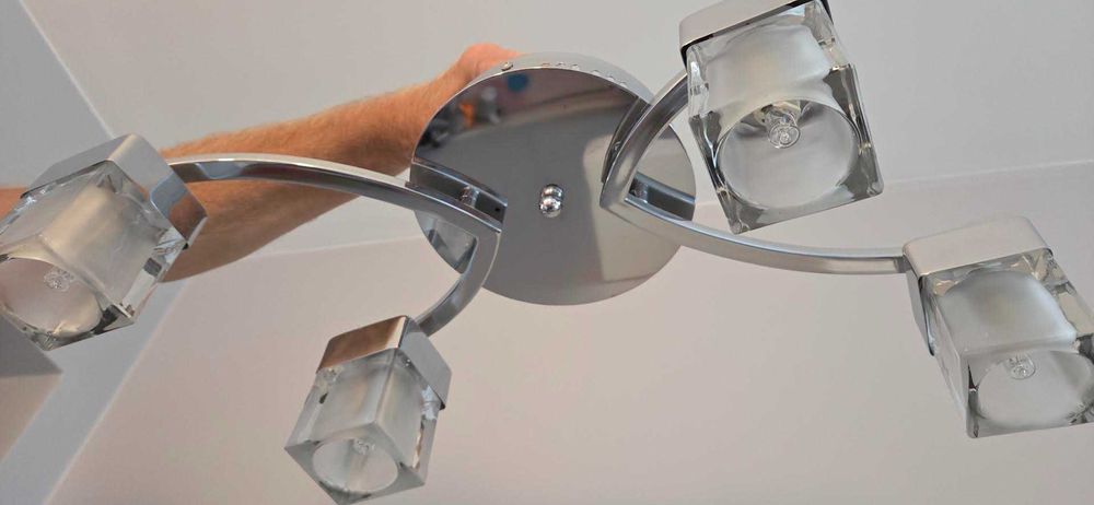 Lampa sufitowa 4 ramienna