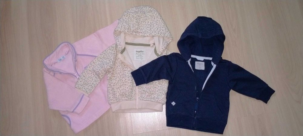 Bluzy niemowlęce 3szt, Reserved, Lupilu, 3-6 mies