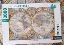 Puzzle Nathan 2000 Planisphere historique