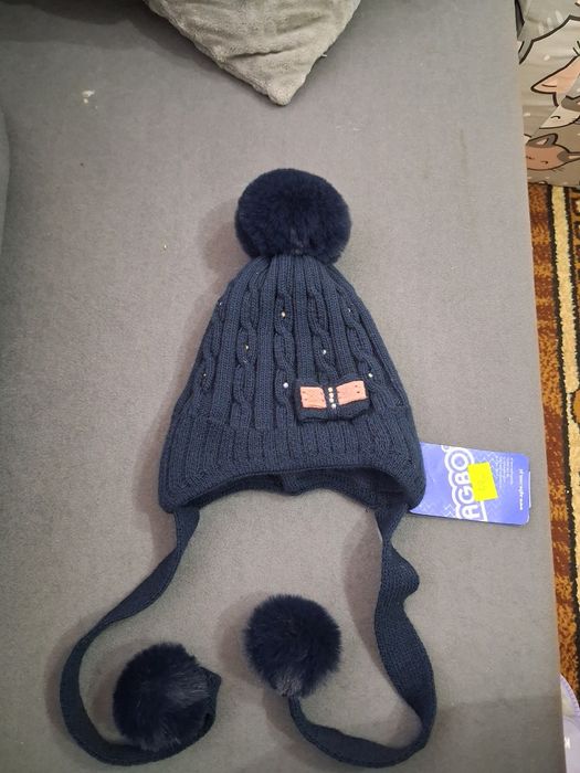 Czapka dla dziewczynki