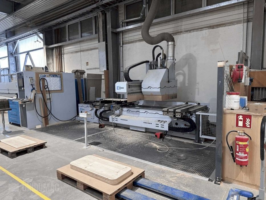 Weeke OPTIMAT BHC 550 – 2002, centrum CNC do drewna