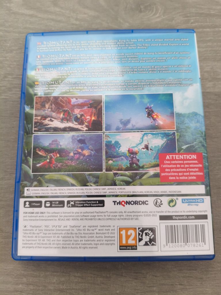 Gra Biomutant PS5