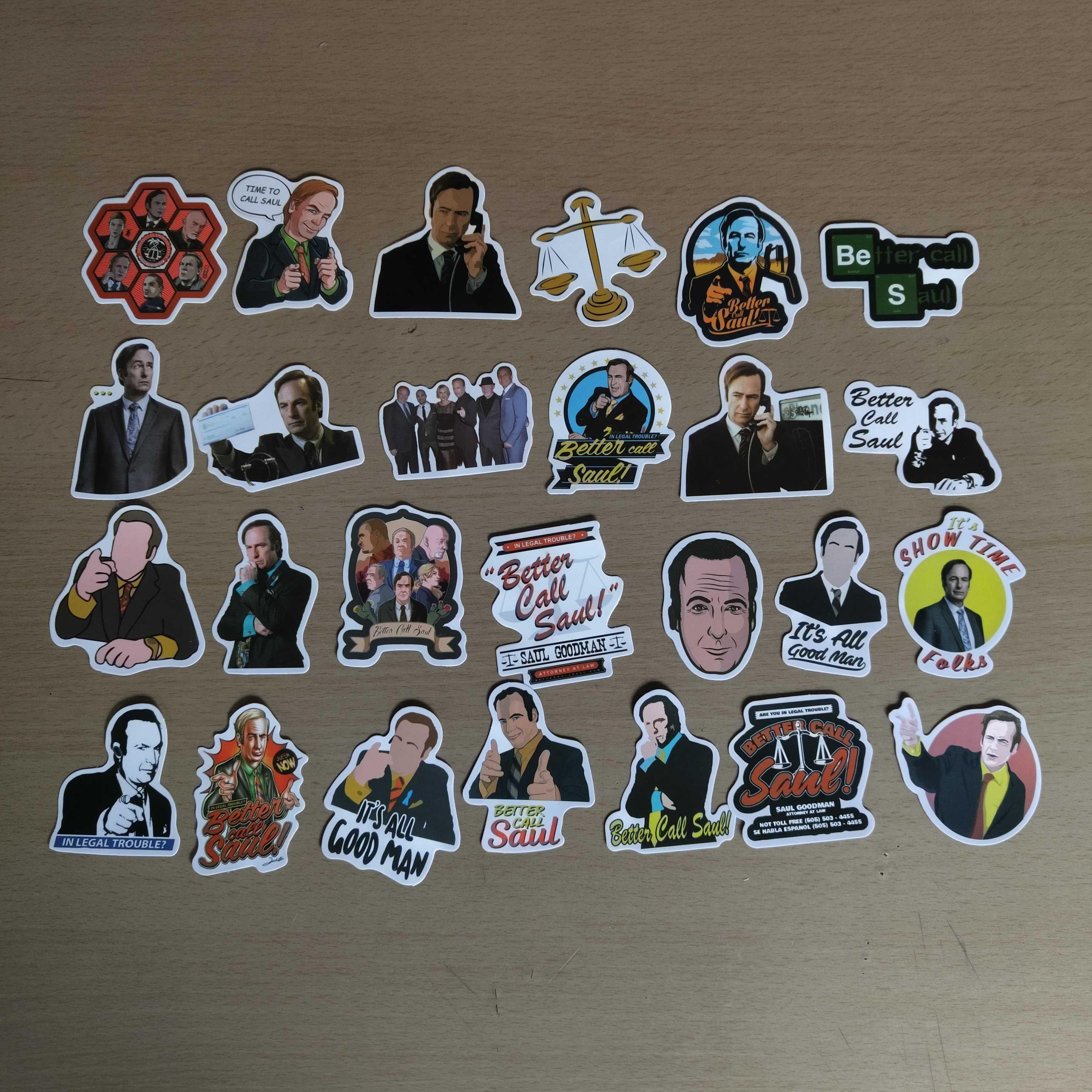 50 Stickers Autocolantes Better Call Saul