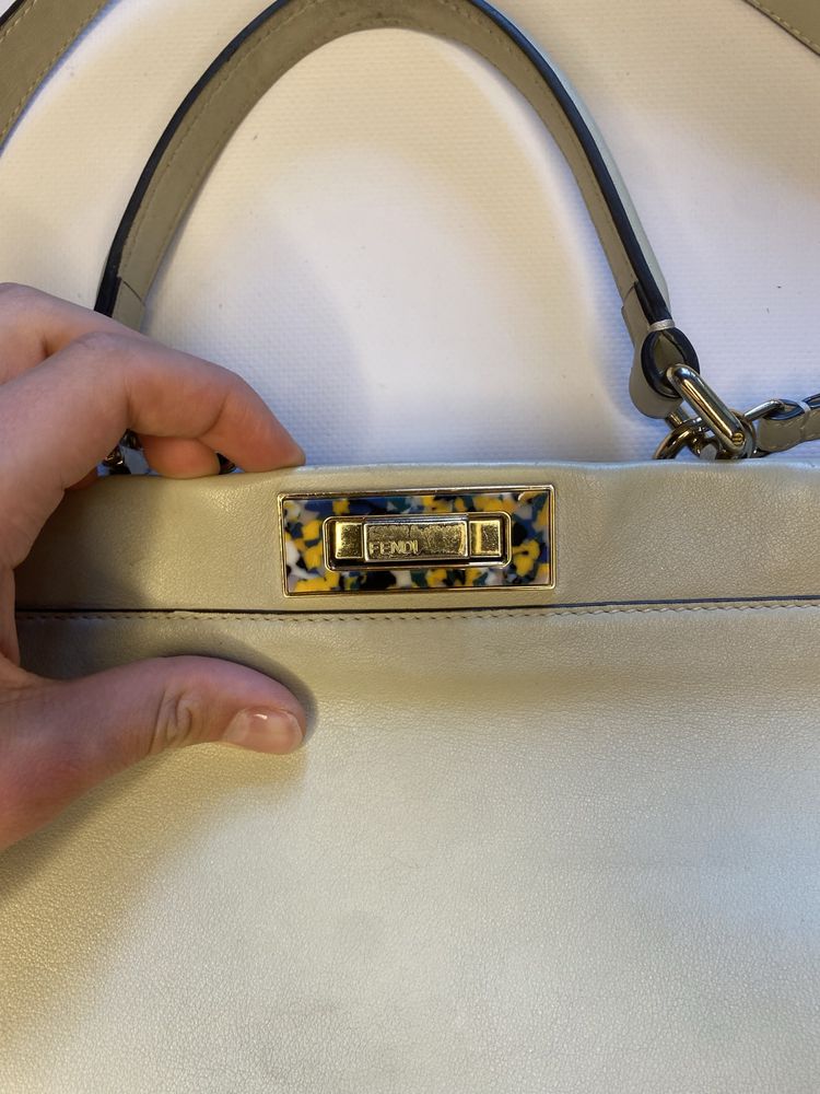 Сумка Fendi Peekaboo Bag оригинал номерная