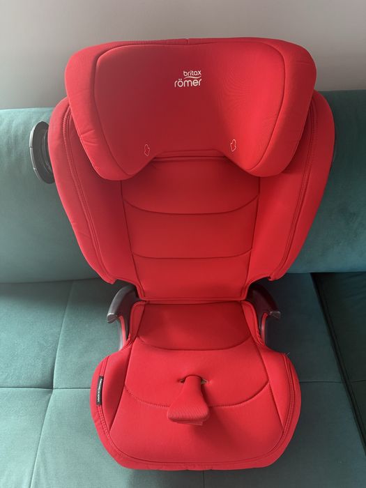 Fotelik Britax Romer Kidfix III M Fire Red 15-36kg Jak Nowy Czerwony