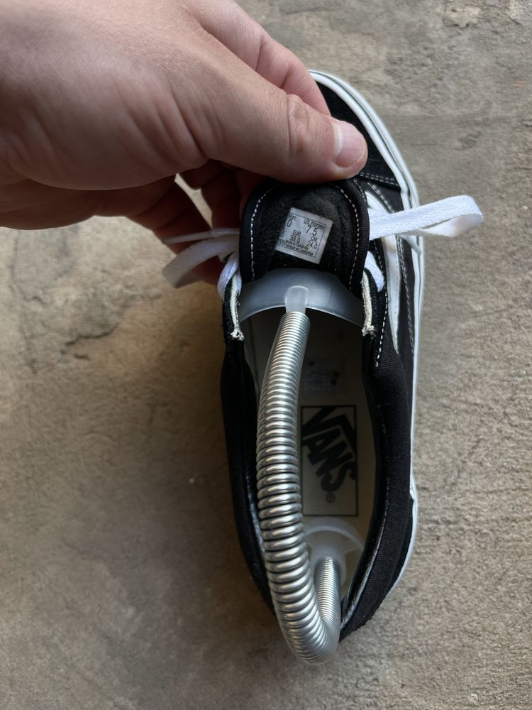 Vans Old Knu Skool низькі кеди чорні