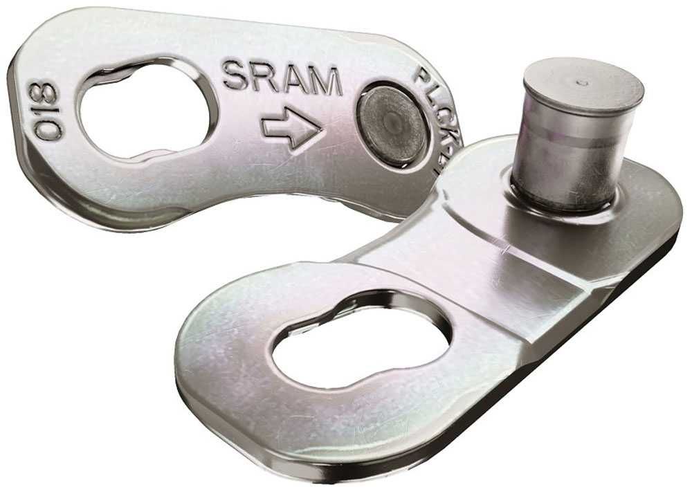 Conector corrente SRAM Flattop Power Lock D1 12v Silver