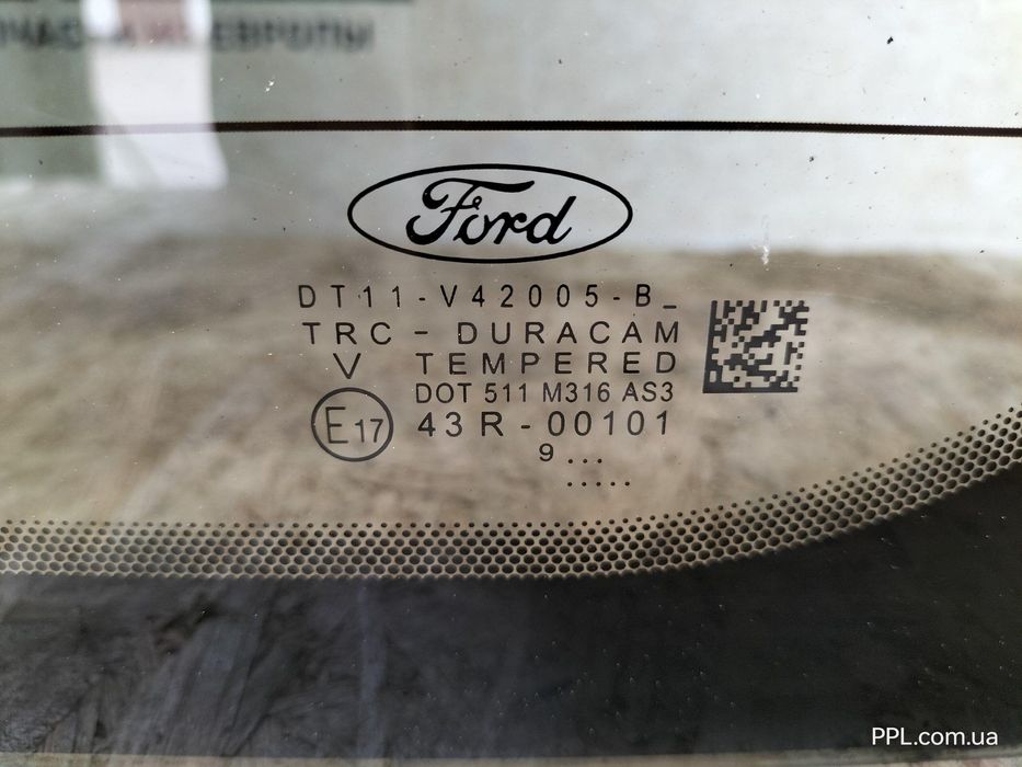 Ford Transit Tourneo Connect Mk2 II 13-21 Стекло двери заднее левое