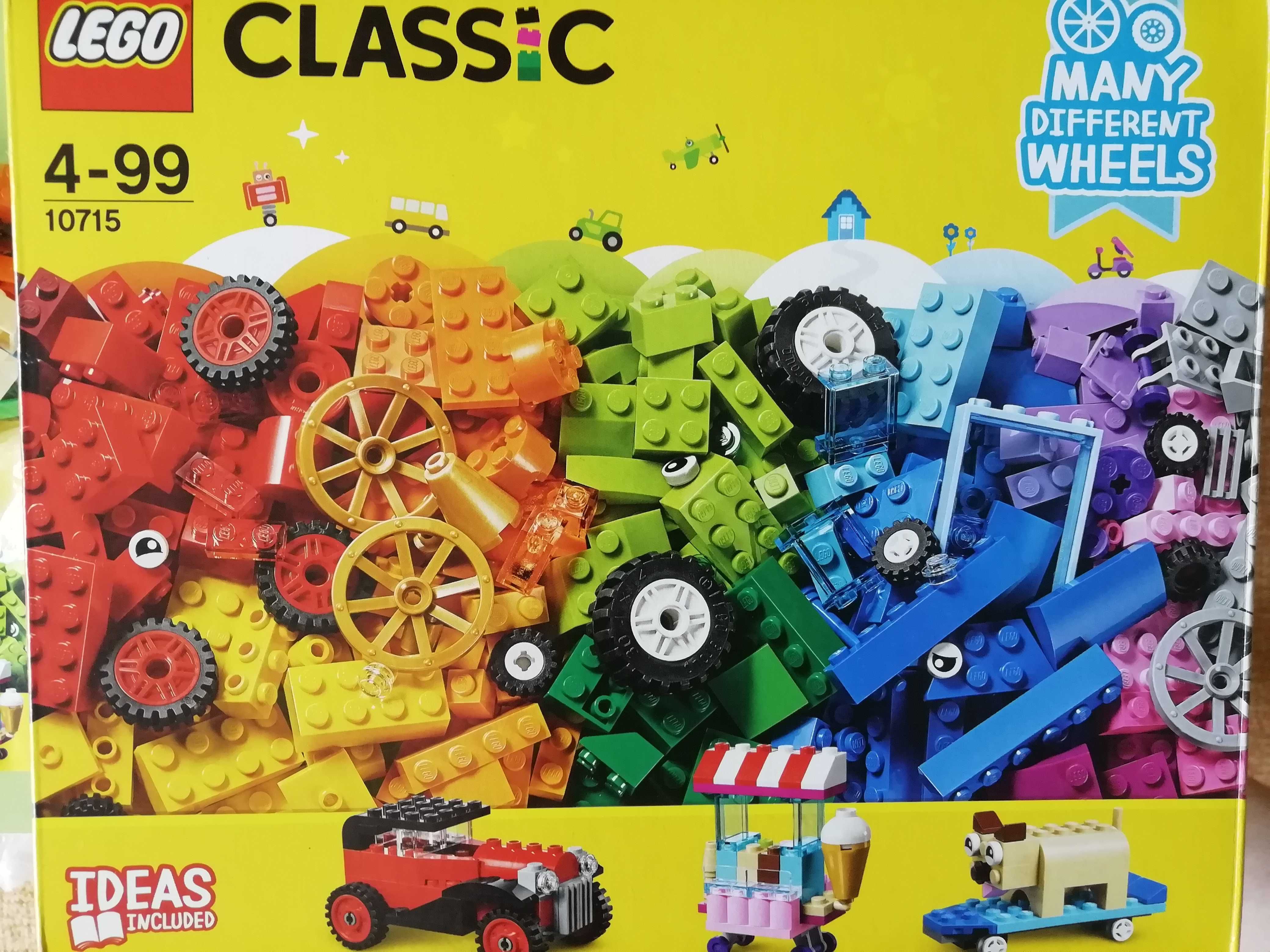 Lego classic 10715 klocki na kółkach