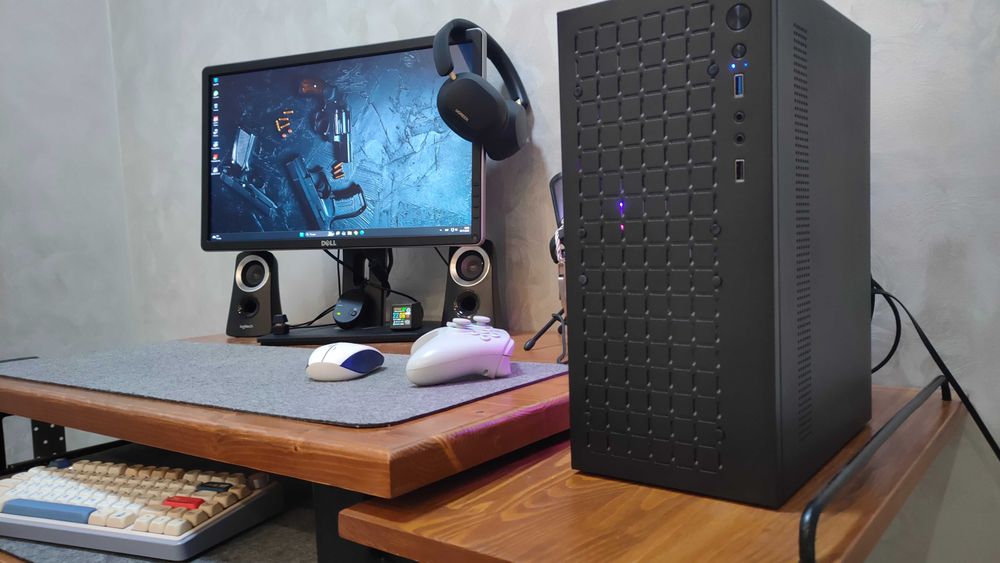 Новий компактний ігровий комп'ютер Ryzen r5 5500