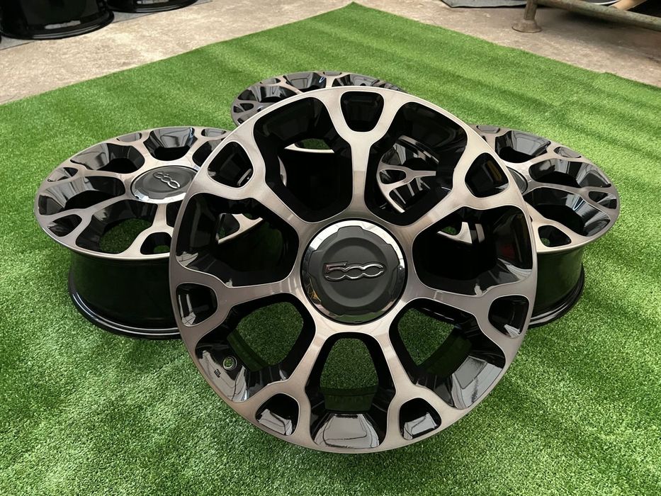 KOMPLET FELG FELGI ALU FIAT 500L 17 5X98 ET41 TIPO ORYGINALNE