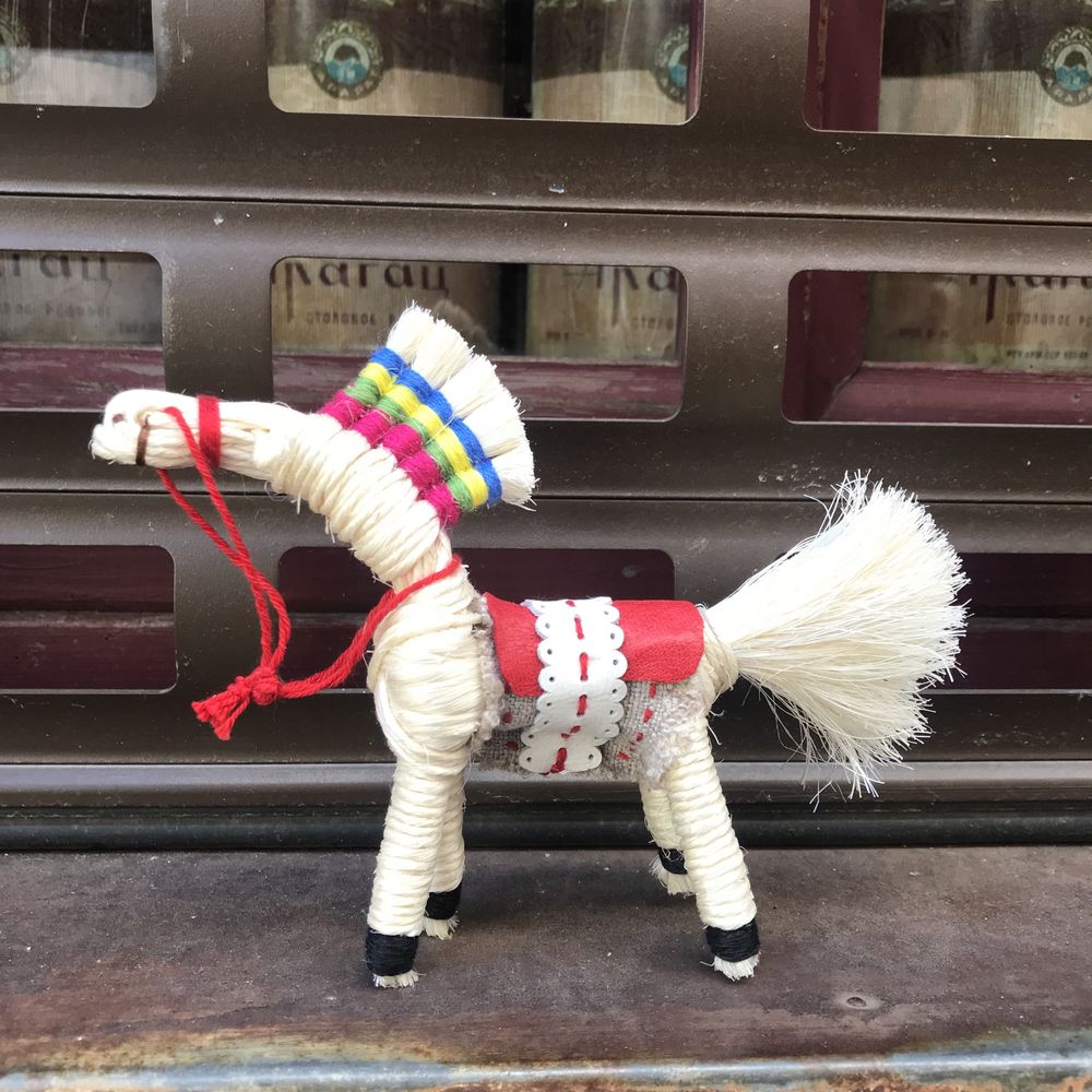 Сонячний кінь- оберіг лялька мотанка