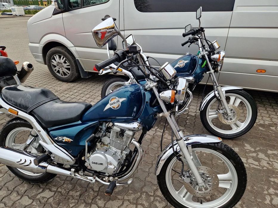 Daelim VS 125 , kat B  18.125 km kat B niemcy vc daystar