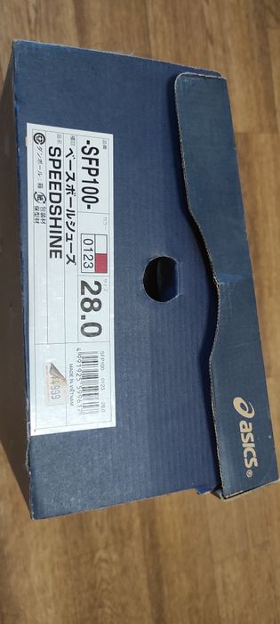Бутсы asics speedshine 43.5