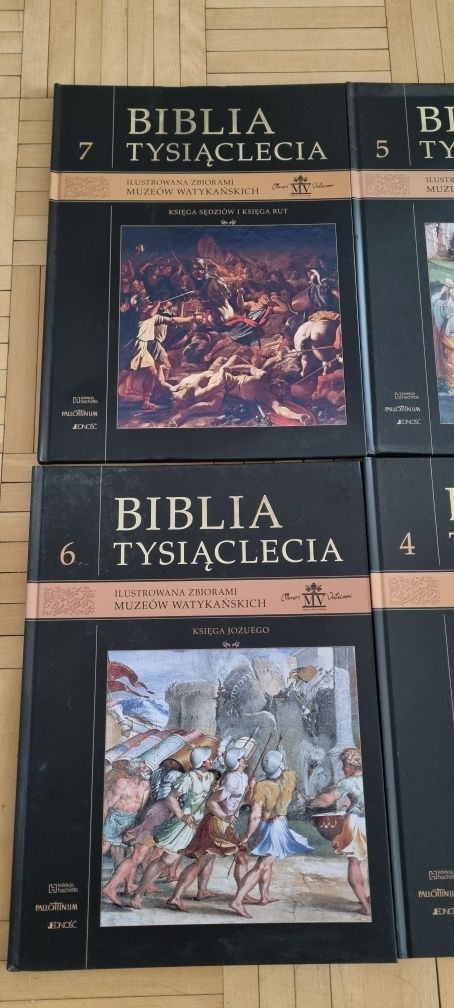 Biblia tysiąclecia tom 1-7