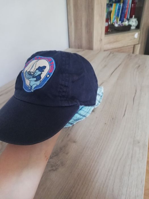 Kapelusz letni bawełniany, czapka z daszkiem 12-23 Tygrysek Kubuś