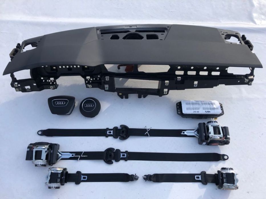 AUDI A6 S6 RS6 C8 4K1 A7 S7 RS7 4K8 DESKA KONSOLA KOKPIT PULPIT PÓŁKA PARAPET PODUSZKI POWIETRZNE AIRBAG PASY PAS KURTYNY KURTYNA PODUSZKA FOTELOWA FOTELA W FOTEL !!!