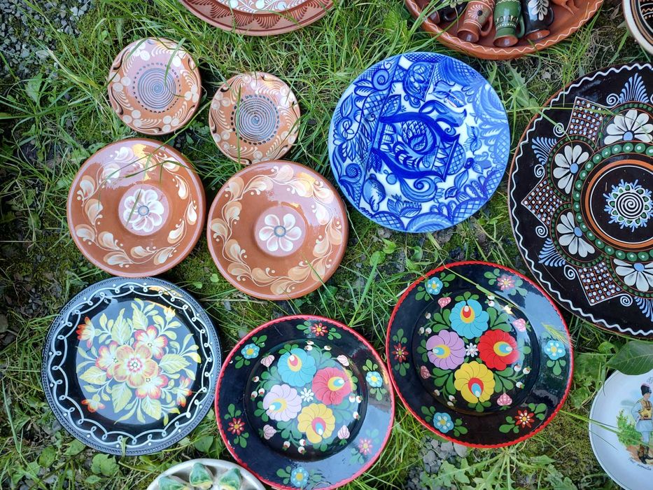 Керамічні тарілки 28 шт