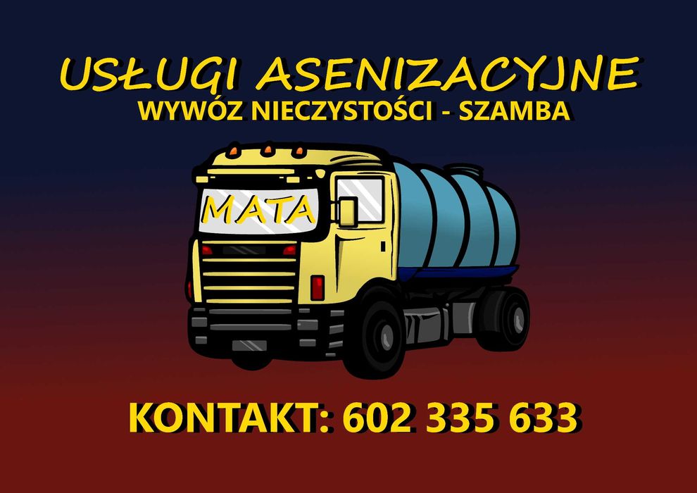 Wywóz Nieczystości Płynnych Szamba Eko Usługi Asenizacyjne Działki