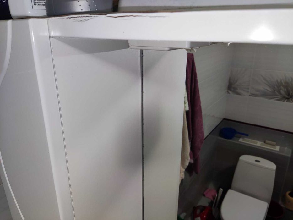 Тумба підлогова + тумба підвісна + змішувач + сифон (б/к)