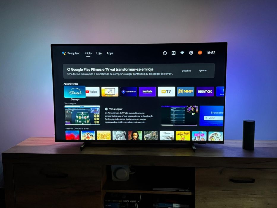 Vendo ou troco Philips 50PUS7906 AMBILIGHT