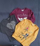 Zara t-shirty z długim rękawem kpl  r.140