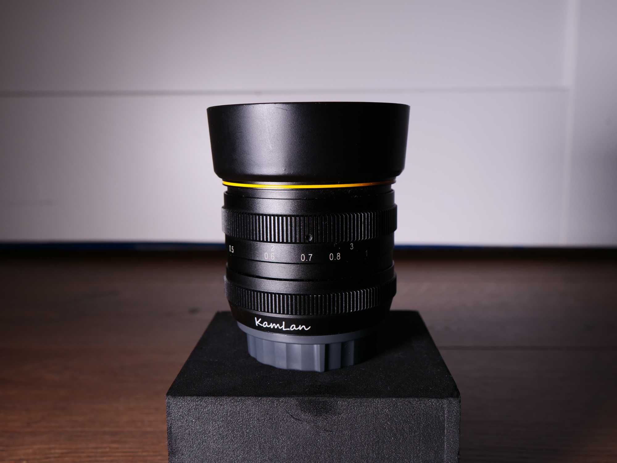 Kamlan 50 f1.1 micro 4/3 mft m4/3