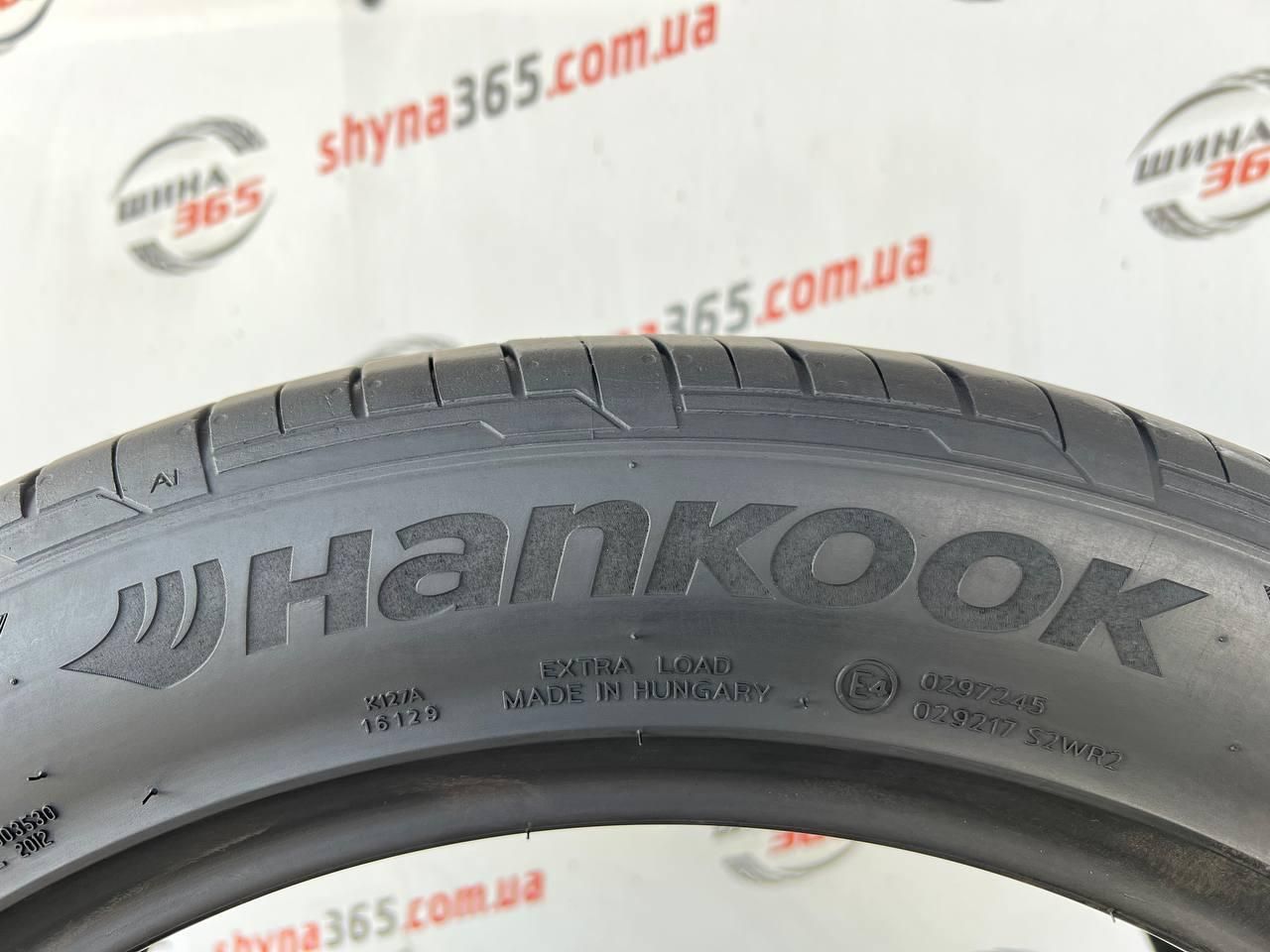 285/45 r21 hankook ventus s1 evo3 suv k127a sound 4mm