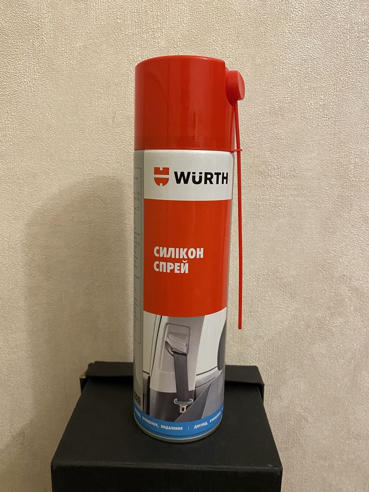 Силиконовая смазка Wurth Silikon-Spray