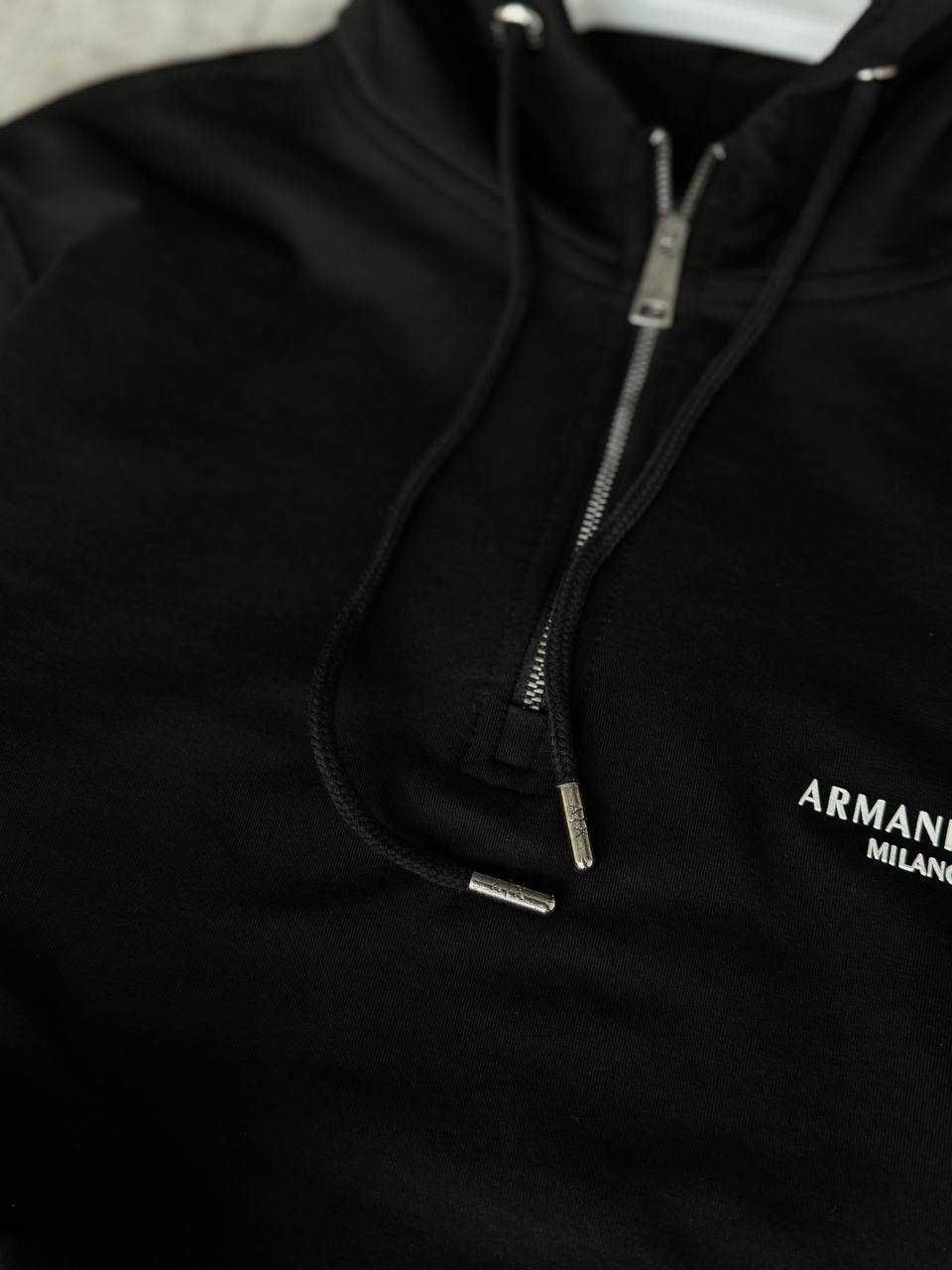 Костюм Armani Exchange Luxe з qr-code весняний штани + кофта i57/AX22