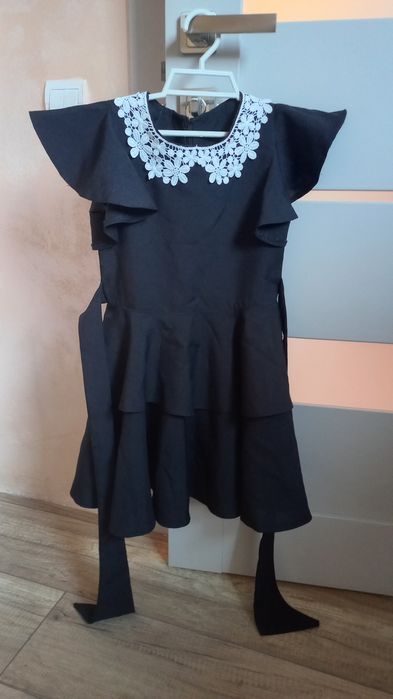 Платье школьное для девочки 7-8 лет