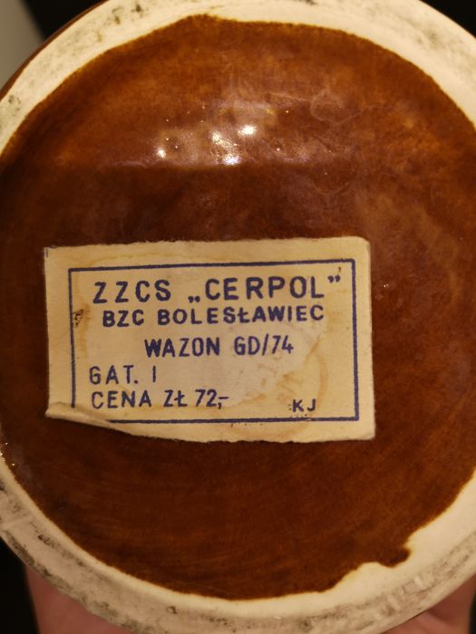 Wazon Bolesławiec GD/74